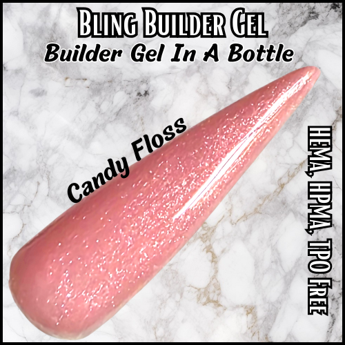 ULTRA Candy Floss Shimmer Builder Gel - HEMA, HPMA, TPO Free