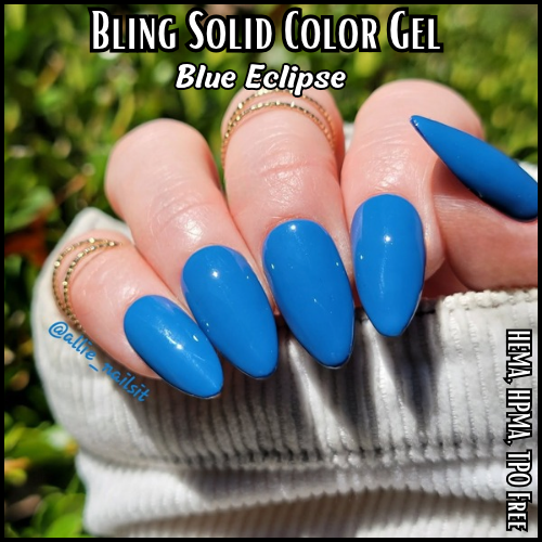ULTRA Blue Eclipse Solid Color Gel - HEMA, HPMA, TPO Free