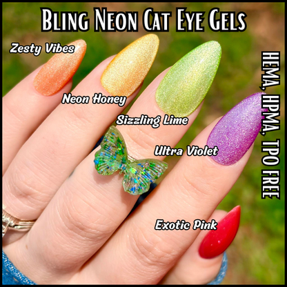 ULTRA Zesty Vibes Neon Cat Eye Gel - HEMA, HPMA, TPO Free