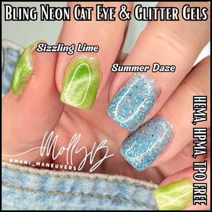ULTRA Summer Daze Glitter Gel Polish - HEMA, HPMA, TPO Free