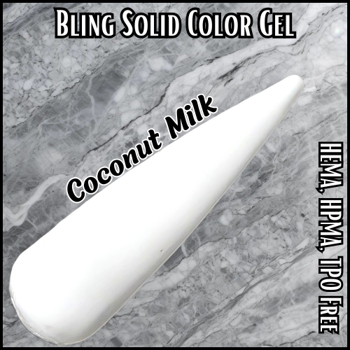 ULTRA Coconut Milk Solid Color Gel - HEMA, HPMA, TPO Free