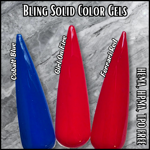 ULTRA Girl On Fire Solid Color Gels - HEMA, HPMA, TPO Free