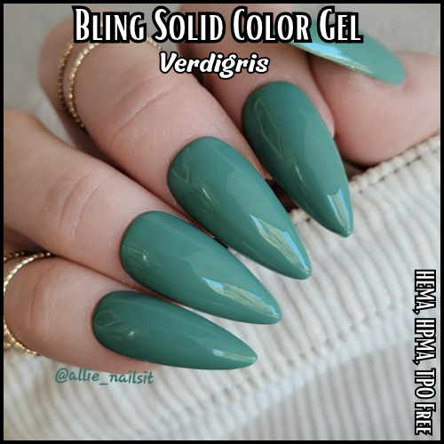 ULTRA Verdigris Solid Color Gel - HEMA, HPMA, TPO Free