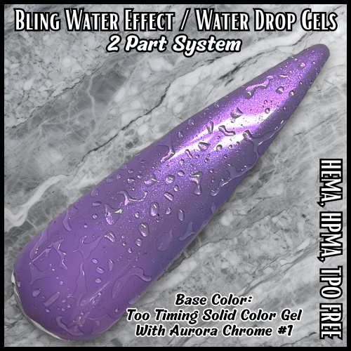 ULTRA Water Effect Gel Set (Rain Water, Water Drop, Raindrop, Waterglass, Water Drop, etc.) - HEMA, HPMA, TPO Free