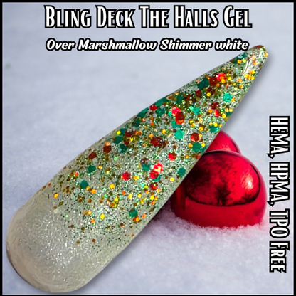 Deck The Halls Glitter Gel - HEMA, HPMA, TPO, 30 Free