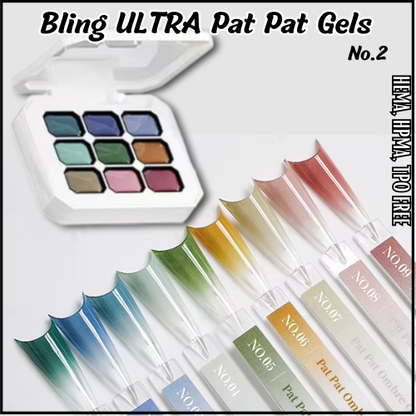 ULTRA PAT PAT 9 Gel Set #2 - HEMA, HPMA, TPO Free