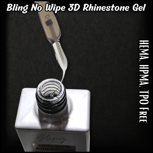 6 in 1 in a Bottle - No Wipe - Sculpting, Rhinestone, Modeling Gel - HEMA, HPMA, TPO Free