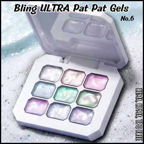 ULTRA PAT PAT 9 Gel Set #6 - HEMA, HPMA, TPO Free