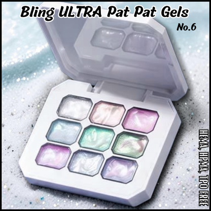 ULTRA PAT PAT 9 Gel Set #6 - HEMA, HPMA, TPO Free