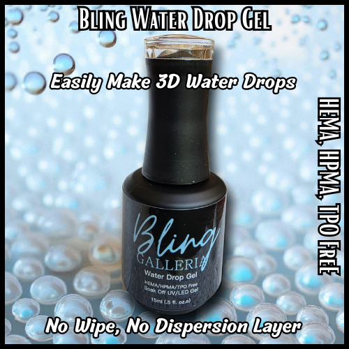 Water Drop Gel - HEMA, HPMA, TPO Free