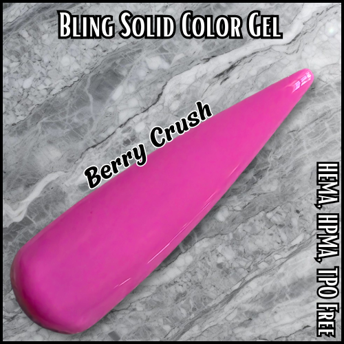 ULTRA Berry Crush Solid Color Gel - HEMA HPMA TPO Free