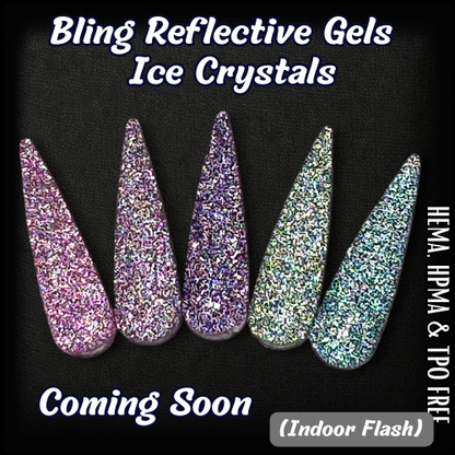 Frosted Kiss, Crystal Veil, Arctic Star, Polar Spark, Frozen Teal  - HEMA, HPMA, TPO Free
