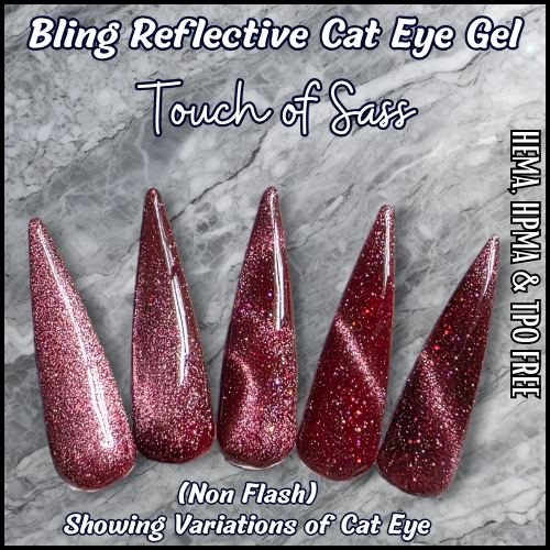 Touch of Sass Reflective Cat Eye - HEMA HPMA TPO Free