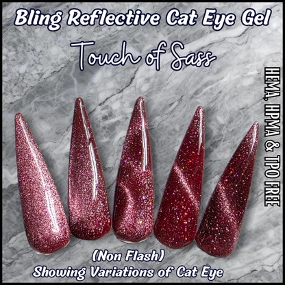 Touch of Sass Reflective Cat Eye - HEMA HPMA TPO Free