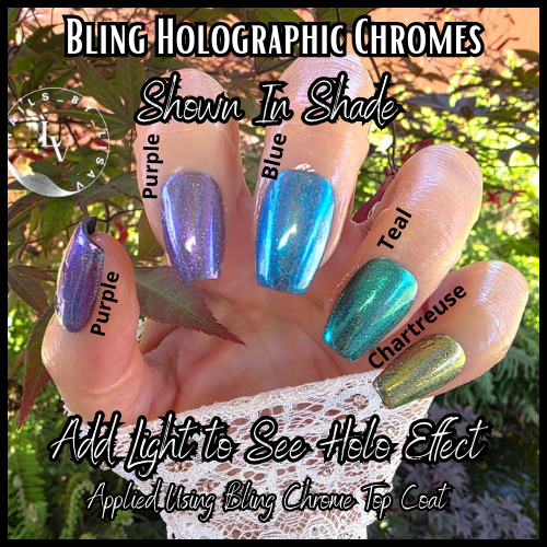 Chartreuse Holographic Supernova CHROME Powder