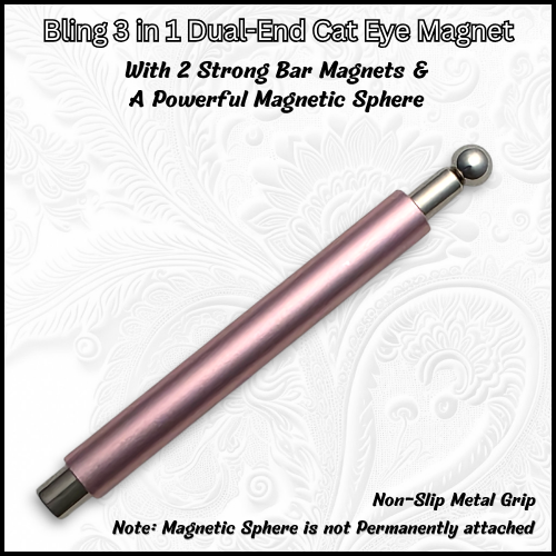 3 in 1 Dual-End VERY STRONG Cat Eye Magnet with Detachable Sphere