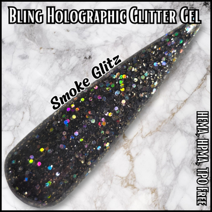 ULTRA Smoke Glitz Gel - HEMA, HPMA, TPO Free