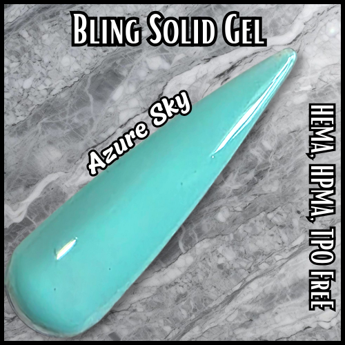 Azure Sky Solid Gel - HEMA, HPMA, TPO Free