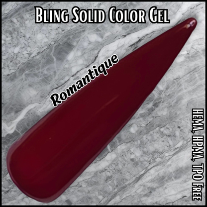ULTRA Romantique Deep Red Solid Gel - HEMA, HPMA, TPO Free