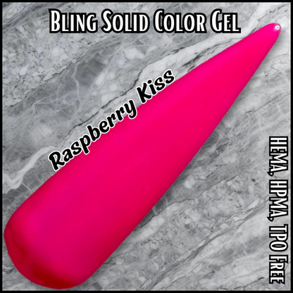 ULTRA Raspberry Kiss Neon Solid Color Gels - HEMA, HPMA, TPO Free