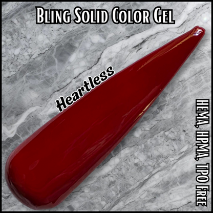 ULTRA Ferrari Red Solid Gel, ULTRA Red Velvet Shimmer & Original Heartless, Hot Jazz, Roulette Cat Eye Gels - Stay The Night Red Gel Collection - HEMA, HPMA, TPO Free