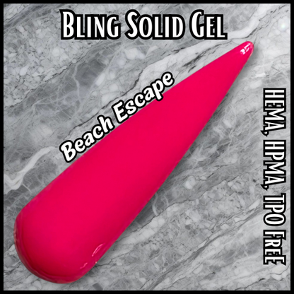 Beach Escape Solid Gel - HEMA, HPMA, TPO Free