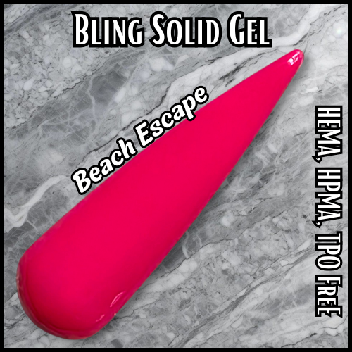 Beach Escape Solid Gel - HEMA, HPMA, TPO Free