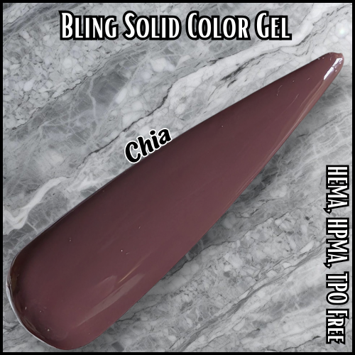 ULTRA Chia Solid Color Gel - HEMA, HPMA, TPO Free