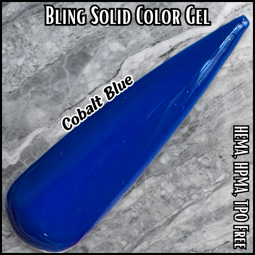 ULTRA Cobat Blue Solid Color Gels - HEMA, HPMA, TPO Free