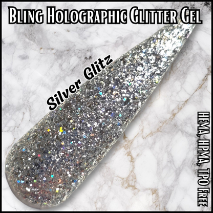 ULTRA Silver Glitz Gel - HEMA, HPMA, TPO Free