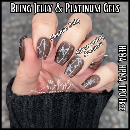 Black Jelly Gel - Shadow - HEMA, HPMA, TPO Free