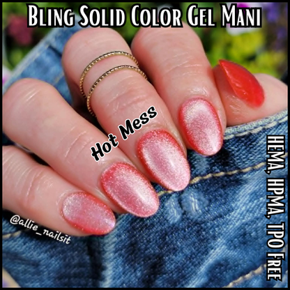ULTRA Hot Mess Neon Cat Eye Gel Mani - HEMA, HPMA, TPO Free