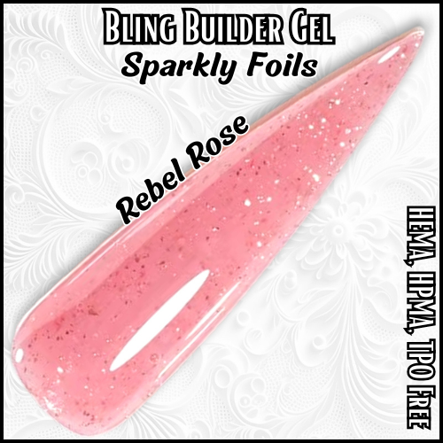 ULTRA Pink Escape, Rebel Rose, Berry Grove, Gossip Girl, Sweet Suede - Builder Gel with Sparkles - HEMA, HPMA, TPO Free