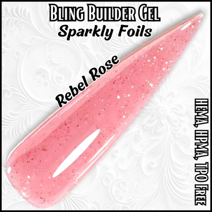 ULTRA Pink Escape, Rebel Rose, Berry Grove, Gossip Girl, Sweet Suede - Builder Gel with Sparkles - HEMA, HPMA, TPO Free