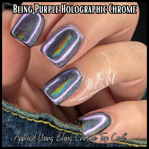 Chrome Mirror Top Coat Gel - HEMA, HPMA, TPO Free
