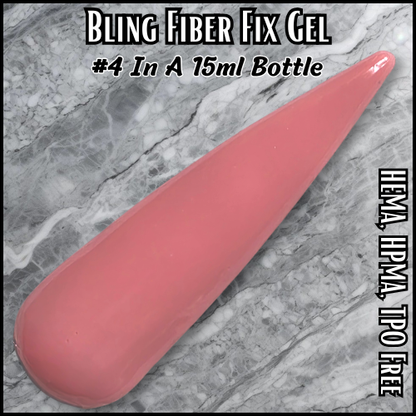 Set of 6 ULTRA Fiber Fix Base Gels, 15 ml Bottle - HEMA, HPMA, TPO Free