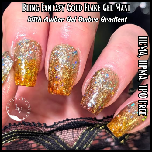 Fantasy Gold - Holographic Glitter - HEMA, HPMA, TPO Free