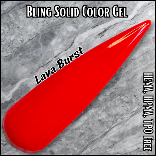 ULTRA Lava Burst Neon Solid Color Gels - HEMA, HPMA, TPO Free