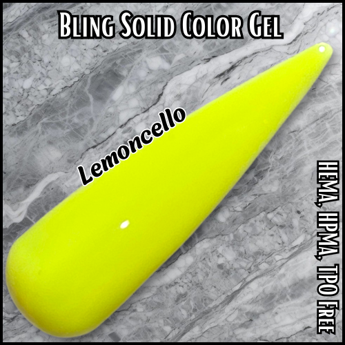 Lemoncello Solid Color Gel - HEMA, HPMA, TPO Free