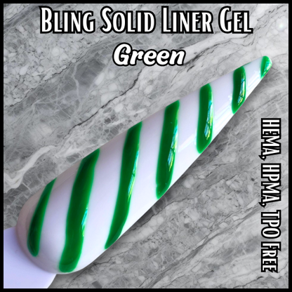 Green Solid Liner Gel - HEMA, HPMA, TPO Free
