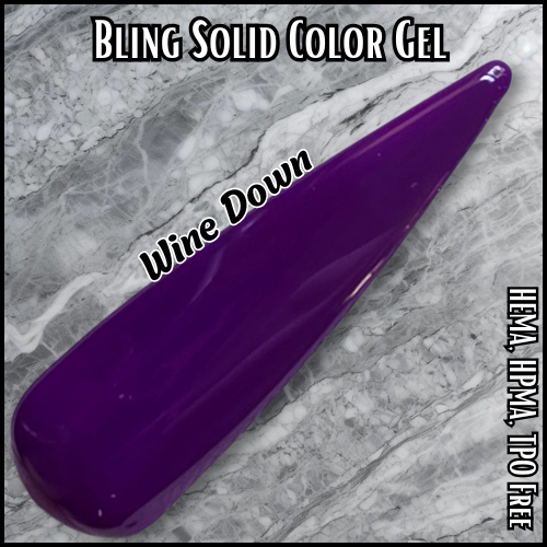 ULTRA Wine Down Solid Color Gel Gel - HEMA, HPMA, TPO Free