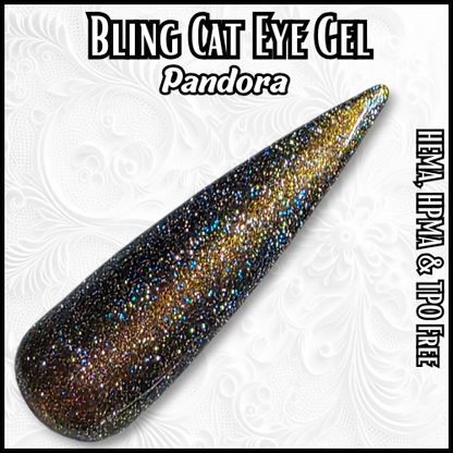 Pandora Glitter Cat Eye Gel - HEMA, HPMA, TPO Free