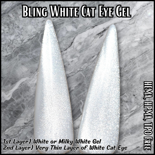 ULTRA White Cat Eye Gel  - HEMA, HPMA, TPO Free