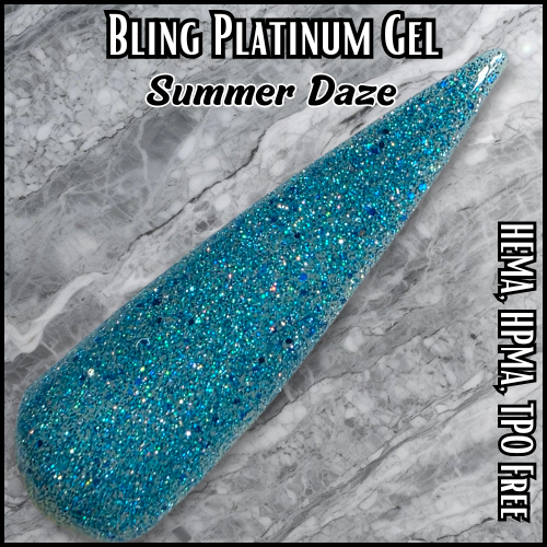 ULTRA Summer Daze Glitter Gel Polish - HEMA, HPMA, TPO Free