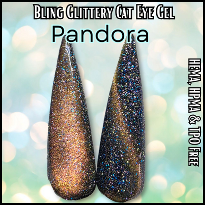 Pandora Glitter Cat Eye Gel - HEMA, HPMA, TPO Free