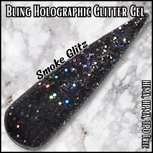 ULTRA Smoke Glitz Gel - HEMA, HPMA, TPO Free