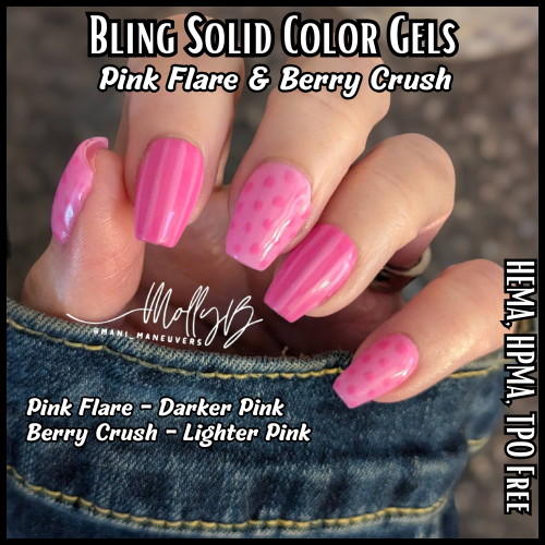 ULTRA Pink Flare Solid Color Gel - HEMA HPMA TPO Free