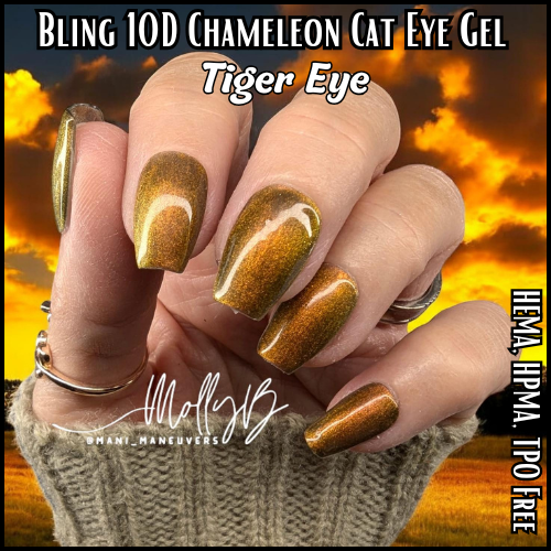 ULTRA Tiger Eye - 10D Cat Eye Gel - HEMA HPMA TPO Free