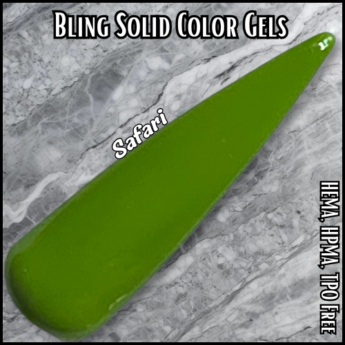 ULTRA Safari Solid Color Gel - HEMA, HPMA, TPO Free