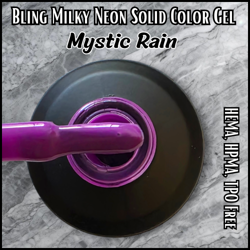 ULTRA Mystic Rain - Milky Neon Solid Color Gels - HEMA, HPMA, TPO Free